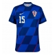 Croația Mario Pasalic #15 Tricou Fotbal Replică European 2024 Barbati Deplasare